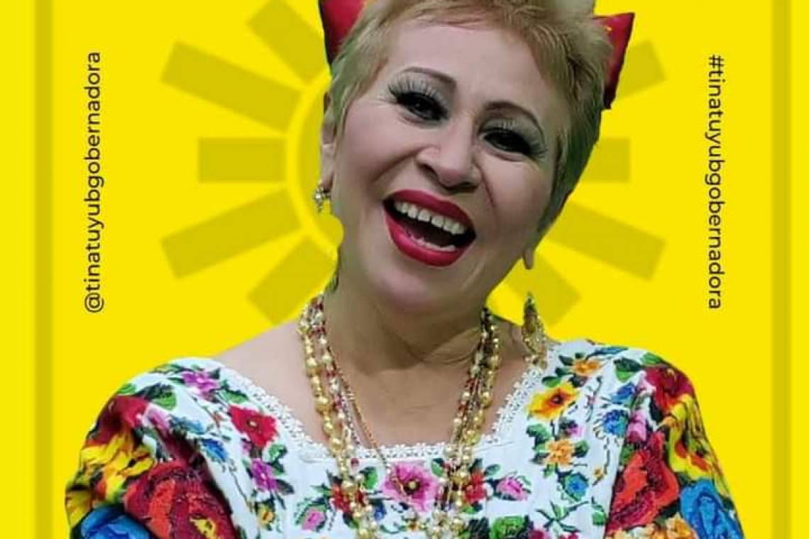 Tina Tuyub promueve la seguirdad en Yucatán